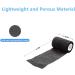 Buy Cojj 16 Pcs Self-Adhering Cohesive Bandage - 7.5cm x 4.5m Waterproof Elastic Bandage for Humans & Animals - Black - Buy Online on GoSupps.com