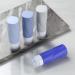 Gemice 3oz Travel Bottles - TSA Approved, BPA Free, Leak Proof - 4 Pack Blue Travel Size Containers with Clear Toiletry Bag - Buy Online on GoSupps.com