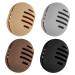 Fauxomor make-up sponge holder 4 pieces breathable silicone beauty blender travel bag for all sizes of make-up sponge sustainable portable cosmetics tool gray+khaki+coffee+black 1 piece (4 Pack) A-gray+khaki+coffee+Black