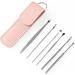 SSWERWEQ Ear wax removal tool Ear Wax Cleaner Pickers Stainless Steel Earpick Wax Remover Curette Ear Pick Cleaner Ear Cleaner Spoon Care Ear Clean Tools (Color : Schwarz) Black - Buy Online on GoSupps.com