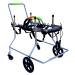 Dog Wheelchair 4 Wheel Pet Wheelchair Small Dog Carts with Wheels for Back Legs Disability Paralysis Injury Hindlimb Weakness Pet Easy Assemble (Size : M) Medium
