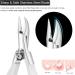 Premium Toenails Trimmer & Nail Snaps for Thick Ingrown Toenails - Stainless Steel Pedicure Cutter with Slip-Resistant Handle - Buy Online on GoSupps.com
