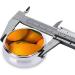 Buy Fresh Mangoes Round Pill Box - 3 Compartment Organizer for Travel & Purse | Portable Pill Dispenser - Buy Online on GoSupps.com