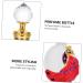 SOESFOUFU 1pc Peacock Essential Oil Bottle Liquid Bottle Perfume Dropper Bottle Glass Perfume Bottle Women Perfume Bottle Liquid Holder Liquid Dispenser Glass Empty Holder 3.1x10.5cm Red - Buy Online on GoSupps.com