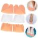 Healifty 3 Pairs Toe Sleeve Shoe Toe Protector Breathable Socks - Flexible Toe Cover & Protective Sleeve for Heels - Tiptoe Pads - Buy Online on GoSupps.com