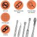 Spiral Ear Wax Cleaner Set - Safe Metal Ear Scoop for Home & Travel (100g 6 Pieces) | Effective Ear Wax Removal Tool - Buy Online on GoSupps.com