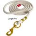 Magideal Faircase: 4m Beige Cotton Braided Horse Reins with Carabin Hooks for Training Horses Pets & Sheep - International Shipping Available - Buy Online on GoSupps.com