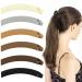 Banana Hair Clips Ahoney 6 Pack Banana Clip Vintage Hair Clips for Thin Hair Women 4 Banana Clips for Thin Hair Non Slip Banana Clips Hair Ponytail Clip Fine Hair Accessories for Women Classic