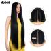 D but Lace Front Wig - Super Long 95 cm Heat-Resistant 130% Density Natural Black for Women | 260g Art Hair - Buy Online on GoSupps.com