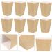 ABOOFAN 300 Pcs Cardboard Popcorn Dessert Bowls Charcuterie Cups Paper Cones for Food Popcorn Containers Movie Night Popcorn Bowl Square Disposable Trays Party Candy Cartons Mini Lunch Bag As Shownx6pcs mediumx6pcs - Buy Online on GoSupps.com