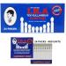 Hemostatic Chopsticks Shaving Pencil 24 Packs (480 Pieces) for Professional Salons Stops Bleeding | Fast International Shipping - Buy Online on GoSupps.com