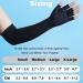 SHIFANQI Copper Long Arthritis Gloves - Compression Glove for Carpal Tunnel Pain Relief - Medium Black (1 Pair) - Buy Online on GoSupps.com