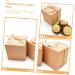 COHEALI Box Kraft Paper Box Wedding Ceremony Decorations Cupcake Toppers Biscuit Container Biscuits - Buy Online on GoSupps.com