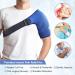 Hilph Shoulder Ice Pack - Cold Therapy for Rotator Cuff Injuries - Adjustable Wrap for Swelling, Surgery, Tendonitis & Bursitis - Buy Online on GoSupps.com