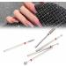 5 Type Nail Art Manicure Drill Bits Nail Drill Bits Pedicure Manicure Grinding Head Portable Polishing Accessory Bits Set for Nail Art Manicure - Buy Online on GoSupps.com