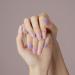 DANNI & TONI Ulrica Salon-Quality Gel Nail Wraps Set - 28 Stickers in Pink and Sky Blue - Buy Online on GoSupps.com
