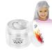 Hair Color Wax Magic Master Keratin Temporary Hairstyle Cream Instant Colored Clay for Men and Women Party Festival Cosplay (White) MMK-009-White