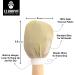 Elbahya Exfoliating Mitt Body Kessa Hammam - 100% Viscose Fiber - Gold Pack - Dead Skin Remover for Keratosis Pilaris - Buy Online on GoSupps.com