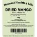 Natural Health 4 Life Fruit Dried Mango Slices Large Pieces 1 kg in Resealable Pouch (1 Pouch) - Buy Online on GoSupps.com