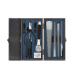 Nail Clippers for Men and Women with Anti Slip Handle Toe Nail Clippers for Travel or Home Perfect with Nail File Blue