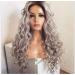 BGHJUE N Wigi S A Wig Wigs Short Hair Forwomen Synthetic Ombre Temperature Fiber Hair Corn Perm