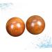 Buy Homsfou 2-St Balls Massage Ball - Natural Texture Deep Foot Massager & Training Ball - Ideal for Fitness & Gym Bamboo Scroll Wheel - Buy Online on GoSupps.com