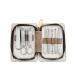 Nail Clippers Set 9 Pieces of Nail Clippers Nail Clippers and Tweezers Set Personal Care Tool Zipper Bag Suitable for Indoor and Outdoor Travel Portable Use