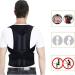 Back Brace Posture Corrector - Adjustable Back Support Belt for Men & Women | Relieve Lower & Upper Back Pain & Improve Posture - Buy Online on GoSupps.com