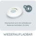 Alecto DBX110 Digital Babyphone - DECT Baby Monitor with 300m Range Compact Design LED Volume VOX Function & Low Radiation - White - Buy Online on GoSupps.com