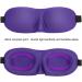 4 PCS Upgrade Sleep Eye Mask - Comfortable Adjustable 3D Contour Blindfold for Women - Perfect for Travel & Airplane Use - Buy Online on GoSupps.com