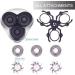 Hatteker Electric Men Shaver Replacement Heads RSCX-7568D & RSCX-958804 - High-Quality Durable Blades for a Smooth Shave | International Shipping Available - Buy Online on GoSupps.com