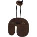 Valhalla Gear Handmade Full Grain Leather Archery Finger Tab - Recurve Bow Fingers Protector in Bourbon Brown - Buy Online on GoSupps.com