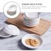 Zerodeko 6pcs Ceramic Saucer Sauce Storage Container Snack Bowl Japanese Soy Sauce 5inch Round Plate Pinch Prep Bowls Ketchup Seasoning Small Dipping Snack Plate Ceramics White re-usable - Buy Online on GoSupps.com