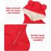 Hooded Baby Winter Romper Down Jacket | Boys Girls Snowsuit Coat | Warm Kids Bodysuit Outfit | Red 6-9 Months - Buy Online on GoSupps.com