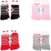 Holibanna Christmas Five Toe Socks - 4 Pairs of Warm No Show Cotton Toe Socks for Winter Festivities - Buy Online on GoSupps.com