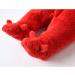 JiAmy Baby Hooded Romper Winter Jumpsuit | Red Flannel Outfit for Boys and Girls | Toddler Pajamas Onesie Footies Outwear | 9-12 Months - Buy Online on GoSupps.com