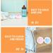 Kisangel Houppettes Douces pour B b 6 Pcs Applicateur Poudre Visage en Peluche Ensemble Portable pour Soin Peau Sensible et B b Maison et Voyage - Buy Online on GoSupps.com