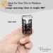 Parcelona French Classic Small Celluloid Hair Claw Clip - No Slip Grip - Made in France (Solid Black) - Buy Online on GoSupps.com