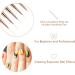 5PCS Rose Gold Nail Art Liner Brushes Set with Diamond Handle - Fine Detail Painting Pens Kit for DIY Professional Design - Buy Online on GoSupps.com