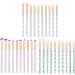 Housoutil 10pcs Green Supplies Hair Handle Beauty Eye Plastic Care Eyeshadow Cosmetic Makeup - Buy Online on GoSupps.com