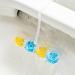 Toilet eners Rim Hanger | Bowl Toilet Deodorizer Rim Hanger | Quick Foaming -Cleaning Ball 4 Balls Included Toilet ener for Bathroom Toilet Care and Flush Cleaning - Buy Online on GoSupps.com