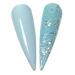 Buy RM Beautynails Malibu Blue Pastel Gel with Glitter - 5ml (Pack of 2) | UV LED Nail Gel - International Shipping - Buy Online on GoSupps.com