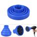 Universal Hair Diffuser for Curly Hair - Foldable Attachment in 5 Colors - Enhance Your Styling with Blue Hairdryer Diffuser Cover - Buy Online on GoSupps.com