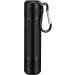 Airtight Smell Proof Container, Mini Portable Sealed Jar Water Resistant Aluminum Alloy Stash Container Keychain Ashtray for Herbs, Spices, Tobacco