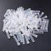 100 Pack Floral Water Tubes Plastic Flowers Vials Stem Water Tube Small Rose Water Holder Florist Supplies for Flower Arrangements Decoration 10ml