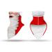 Zzlbzn Christmas Face Masks for Adults - Reusable Santa Claus Bandana | 2-Pack Seamless Holiday Masks with Ear Loops - Buy Online on GoSupps.com