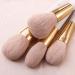 Professional Pink Makeup Brush Set - Synthetic Foundation & Eyeshadow Brushes for Flawless Application | International Shipping Available - Buy Online on GoSupps.com