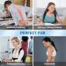 DIANMEI Posture Corrector for Men and Women - Adjustable Back Brace for Posture Correction and Neck & Shoulder Pain Relief - XL Black - Buy Online on GoSupps.com