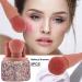 Buy XhuangTech 5Pcs Makeup Brush Set Premium Synthetic Brushes with Bling Rhinestone Case for Flawless Foundation Powder and Eye Makeup (Pink) International Shipping Available - Buy Online on GoSupps.com