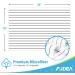 AIDEA Dish Towels 8-Pack 18x26 - Super Soft & Absorbent Microfiber Kitchen Towels - Multi-Purpose Home Kitchen Towels - White/Blue 18x26 Inch (Pack of 8) - Buy Online on GoSupps.com
